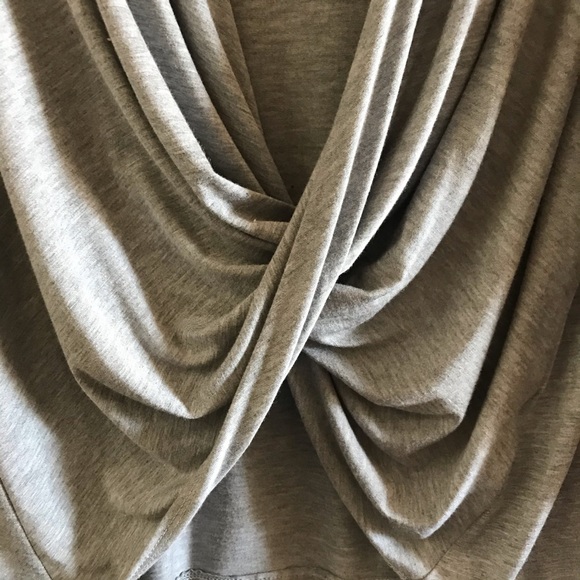 😇NWT Nicki Minaj Cross Draped Plunging Top - Picture 3 of 7